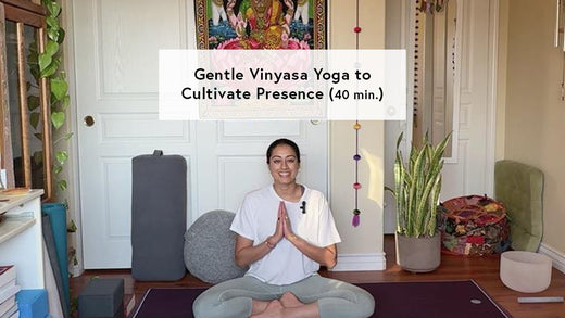 Gentle Vinyasa Yoga to Cultivate Presence with Harpinder