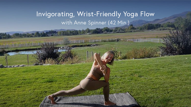 Invigorating, Wrist-Friendly Yoga Flow with Anne Spinner 