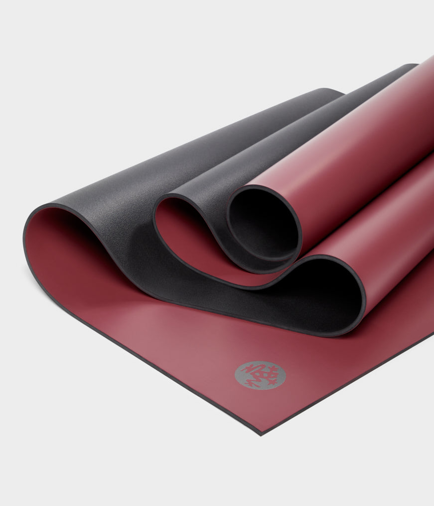 Gaiam Reversible Printed Yoga Mat Multi 5mm 1Ct Wrap Kiku