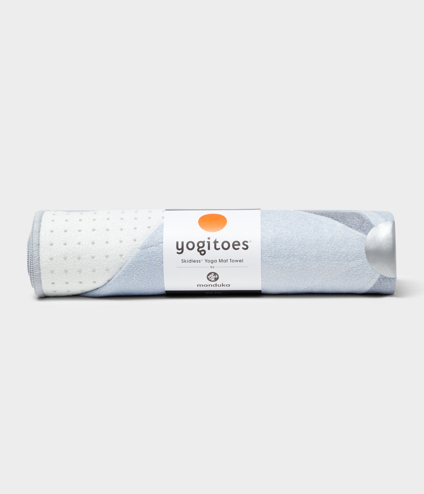 Gaiam Yoga Towel - Mat Sized Active Dry Non Slip Moisture Wicking Sweat  Absorbent Microfiber Hot Yoga Towel for Women & Men