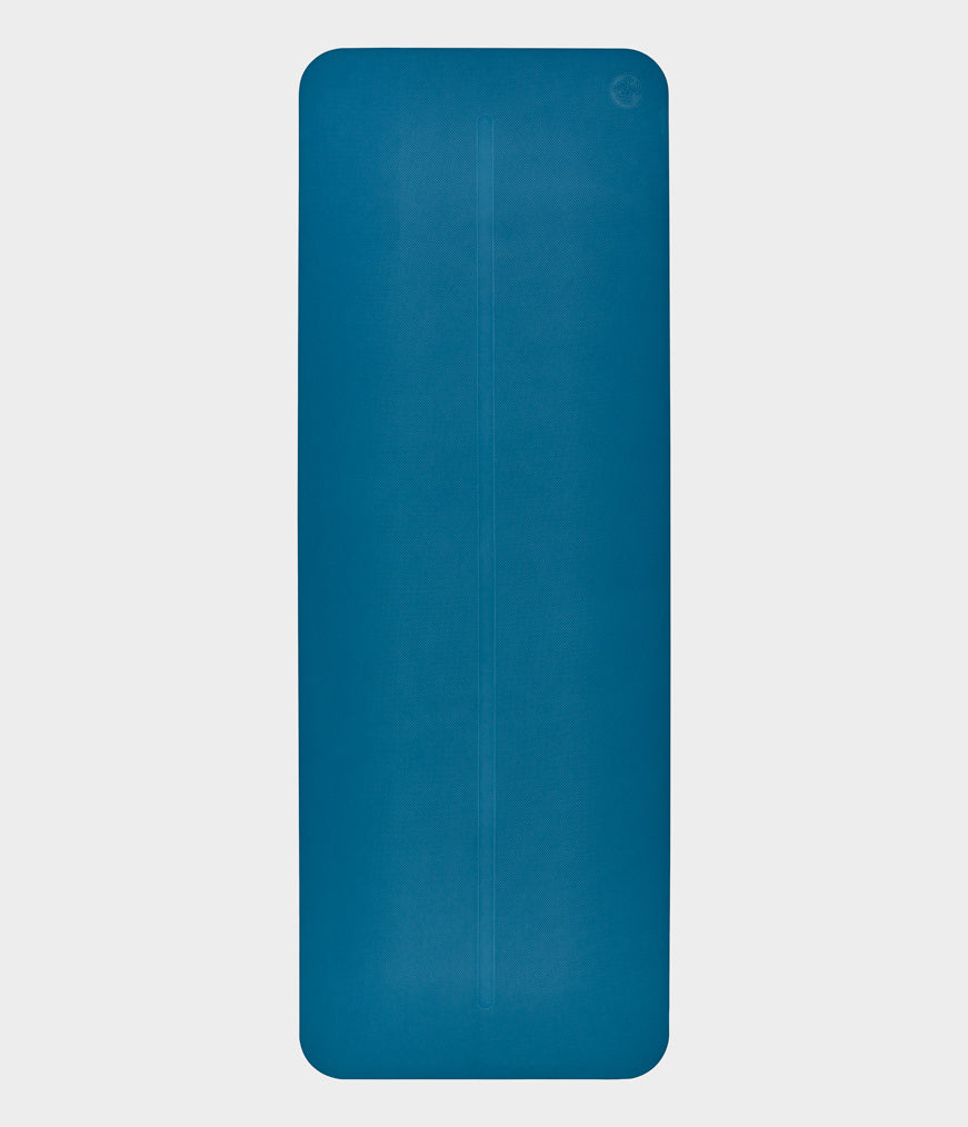 Manduka Begin Yoga Mat 68 long x 24 wide x 5mm thick Blue