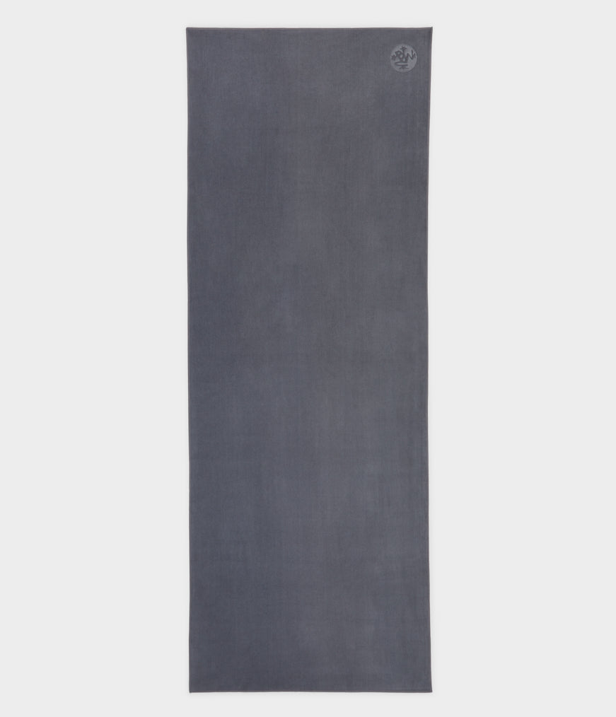 Certified Calm - Keep dry and stay put with Manduka's eQua Mat Towel!  Extremely lightweight, yet durable and super-absorbent, this is just  perfect for your most intense hot yogas! Manduka eQua towel