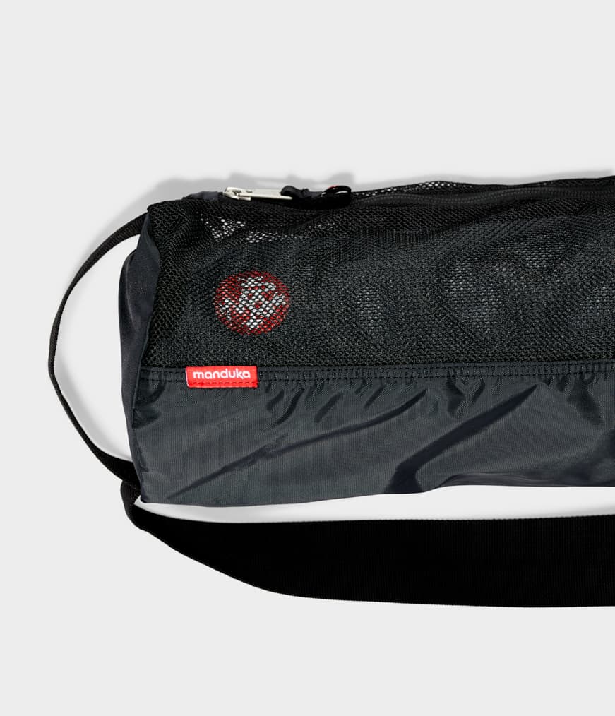Inexpensive Yoga Mat Bag Nylon Mesh Bag Simple Mat Carrier Adjustable  Durable 