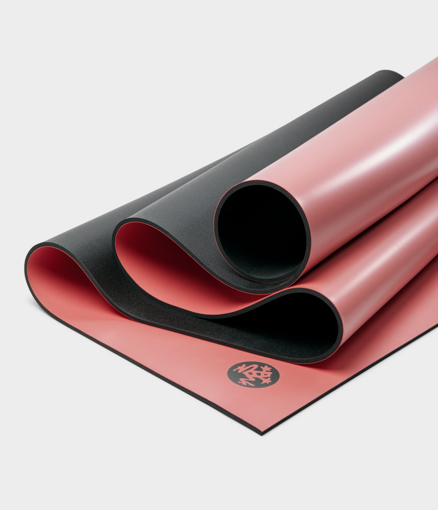 Gaiam Reversible Printed Yoga Mat Multi 5mm 1Ct Wrap Kiku