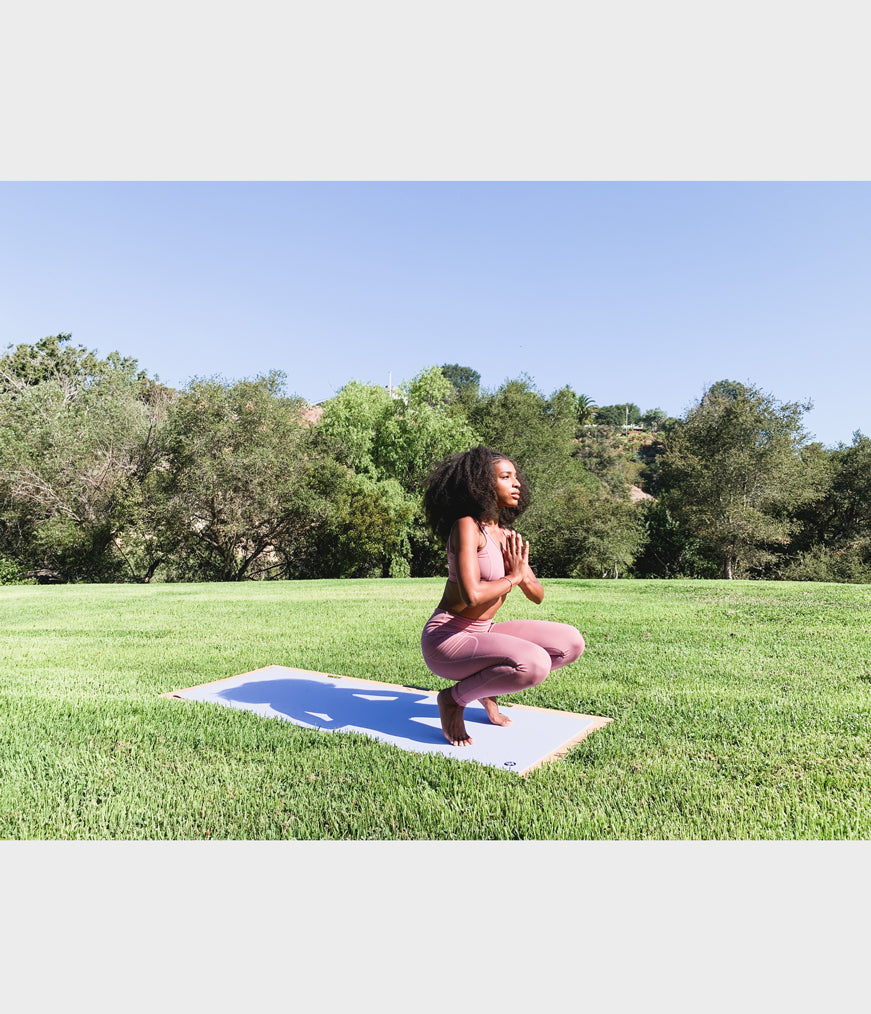 Manduka Equa Eko Round Yoga Floor Mat Gym, Pilates, Exercise, Meditation  Pad